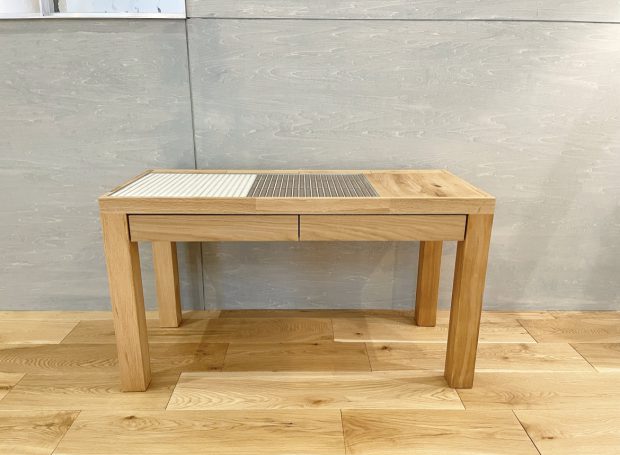 タイルテーブル　家具　インテリア  引き出し付